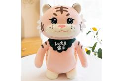 China OEM Compact Sewing Plush Fabric Stuffed Tiger Toy supplier