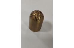 China Customized Solid Small Cylindrical Brass Stud , Decorative Brass Fastener supplier