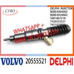 Diesel Injector 20555521 BEBE4D04002 BEBE4D20002 5001867218  21028880 85003042 E3.18  for REN-AULTT 11LTR EURO3 HI for sale