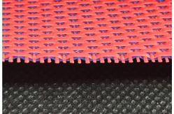 China Red Blue Polyester Spiral Mesh Dryer Fabric High Temperature Tear Resistant supplier