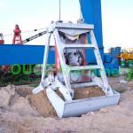 Hydraulic 50 CBM Max Clamshell Wireless Grab Vessel for sale