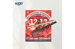 China Alailable On All Smoothly Surface Wall Mounted Sign Display Holder Adhesive Inserts supplier