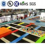 Custom Jungle Theme Trampoline Park with Protective Net for Indoor Entertainment