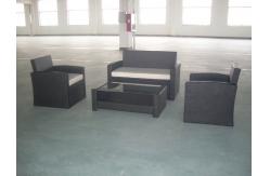 China 4pcs cheap KD garden sofas   supplier