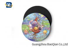 China Fish Image 3D Printing Lenticular Coasters No Suction Cup Bath Mat Plastic Placemats supplier