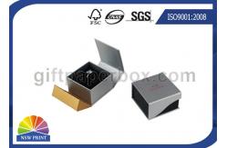 China Small Custom Hinged Lid Gift Box With Foam Inside , Matt Lamination supplier