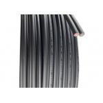 Black EN50618 12AWG XLPO Sheath Twin Core Solar Cable for sale