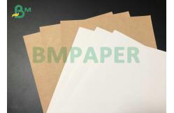 China 780mm 350gsm Clay Coated White Kraft Back Board For Bread Packing Box supplier
