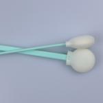 Round Foam Head Solvent Gun Cleaning Cotton Swabs For Printer Head Clean for sale