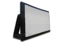 China Black And White Inflatable Tv Screen Water Resistance Easy Operation supplier