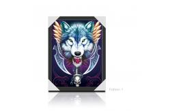 China Custom Bear Design 3D Lenticular Picture , 3D Flip Picture Decration supplier