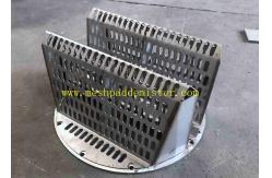 China Bending 304 Steel Plate Hump Shape Random Packing Column Support supplier