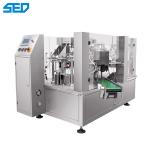 SED-250P Pre - Made Zipper Pouch Snack Automatic Packing Machine Liquid Packing Machine for sale