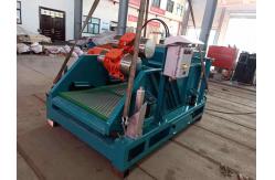 China 3 Panels Drilling Mud Fluids Linear Motion Shale Shaker supplier