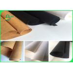Washable Kraft Liner Paper For Trademark / White Kraft Paper Roll for sale