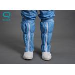 ESD 5mm Mesh Stripe Cleanroom Boots Anti Static Dust Free for sale
