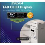 3.12 Inch OLED Display 256*64 Pixel Winstar Customize Bule With SSD1322U for sale