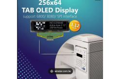 China 3.12 Inch OLED Display 256*64 Pixel Winstar Customize Bule With SSD1322U supplier