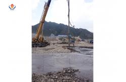 China 130kw Vibro Pile Foundation Device Vibroflotation Compaction Of Cohesionless Soils supplier