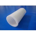 Low Volatile Grade Braided Silicone Tubing , Wire Reinforced Flexible Hose for sale