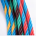 High Uv Resistance 16mm Polyester Combination Rope Playground Climbing Net Rope for sale
