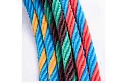 China 18mm Playground Poly Combination Rope For Climbing Net supplier