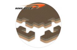 China Mildew Resistant 20mm 24x24 Gym Mat / Exercise Floor Tiles supplier