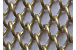 China 1.5 Times Hanging Metal Coil Drapery Fashionable For Room Divider Partition supplier