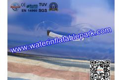 China Bule 10m Inflatable Water Pool , Round Inflatable Pool For Water Park supplier
