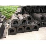 Black D Rubber Fenders Customized Size Marine Extruded Fenders for sale