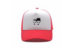 China Polyester Foam Front 5 Panel Trucker Hat High Crown Mesh Back supplier