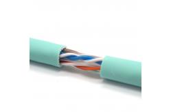 China LSZH Jacket CAT6A CAT7 UTP FTP Cable Pass Fluke Test 23AWG PVC 1000ft supplier