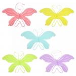 Wholesal  New Arrival Gold Silver Macaron Color 120cm Kids Toys Wearable Inflatable Foil Balloon Butterfly Wing Toy for sale