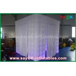 Inflatable Photo Booth Hire 210D Oxford Two Doors Led Inflatable Photo Booth 2.5m X 2.5m X 2.5m for sale