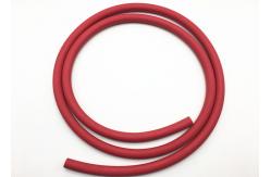 China Red Fabric Braided Compressed Air Hose / Flexible Rubber Hose B.P 900psi supplier