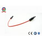 IP67 Low Toxicity  Solar Cable , Silver Plated Copper Solar DC Cable