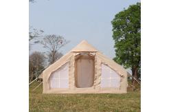 China Air Family Inflatable Camping Tent Canvas Customized Luxury Polyester supplier