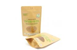 China Food Packaging Reusable Biodegradable Stand Up Pouches Waterproof 8 Side Seal supplier