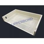 Yellow Tobacco Machinery Spare Parts Loding Plastic Tray For Cigarette Packer for sale