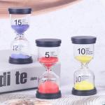 Modern Small Sand Clock Hourglass 1 3 5 Minute Hourglass Timer Free Sample