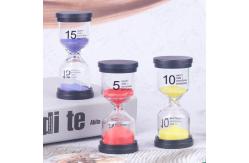 China Modern Small Sand Clock Hourglass 1 3 5 Minute Hourglass Timer Free Sample supplier