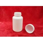 HDPE 150ml Plastic Pill Bottles Full Set With Cap / Liner White Color for sale
