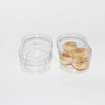 Custom Food Grade Transparent Gift Box U Shape PET Cupcake Packaging Boxes