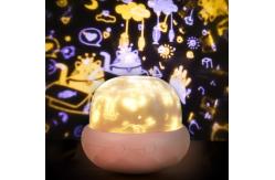 China Mushroom Bedroom LED Night Light , CE ROHS Sky Projection Night Light supplier
