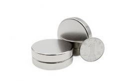 China Extremely  Strong Disc Magnets / N50 Neodymium Magnets Three Layer Coated supplier