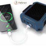 China 6000mAh Rechargeable Hanging Waist Fan Portable Mini Multifunctional Cooling Night Light for sale