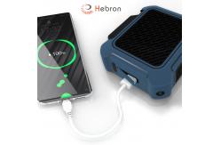 China 6000mAh Rechargeable Hanging Waist Fan Portable Mini Multifunctional Cooling Night Light supplier