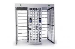 China IP45 SS316 0.2S Full Height Turnstiles 40W ISO With Mechanical Rotating supplier