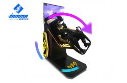 China 42''  Screen 360° Rotation 9D VR Flight Simulator For Roller Coaster supplier
