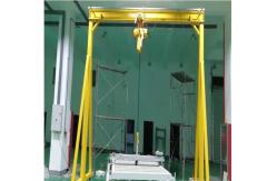 China height adjustable  2t Mobile Gantry Crane Movable Gantry Crane GOST certified supplier